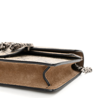 Gucci GG Supreme Monogram Super Mini Dionysus Shoulder Bag Taupe 9 of 9