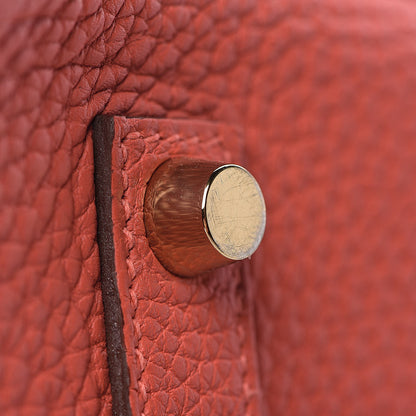 Hermes Togo Birkin 35 Rouge Pivoine 25 of 39