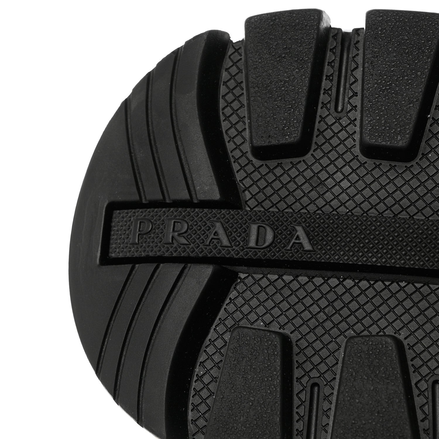 Prada Re-Nylon Piuma Metal Triangle Logo Quilted 45mm Sneakers 41 Alabastro 7 of 9