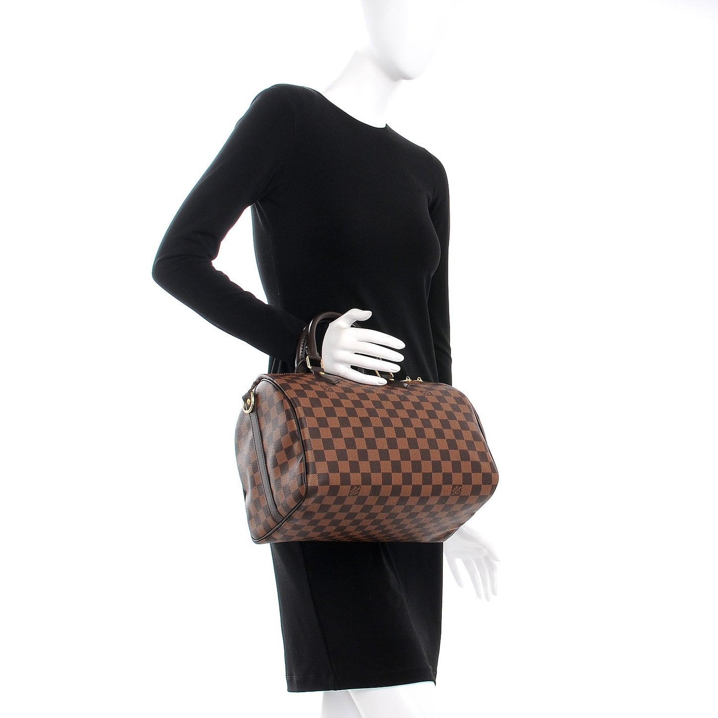 Damier Ebene Speedy Bandouliere 30