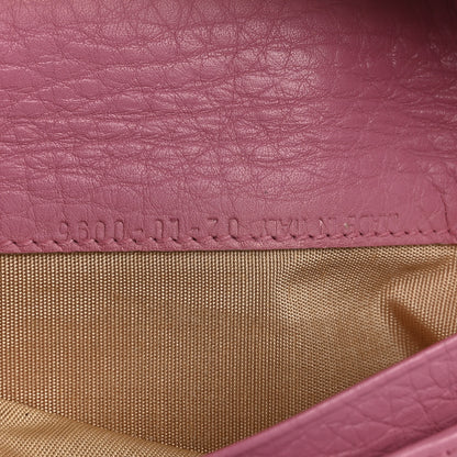 Christian Dior Calfskin Saddle Wallet Pink 7 of 7