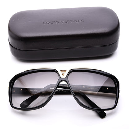 Louis Vuitton Acetate Evidence Sunglasses Z0350W Black 9 of 9