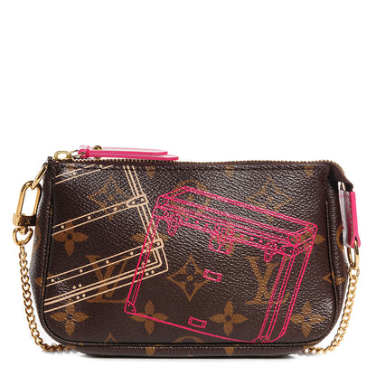 Louis Vuitton Monogram 2014 Christmas Animation Mini Pochette Accessories 1 of 7