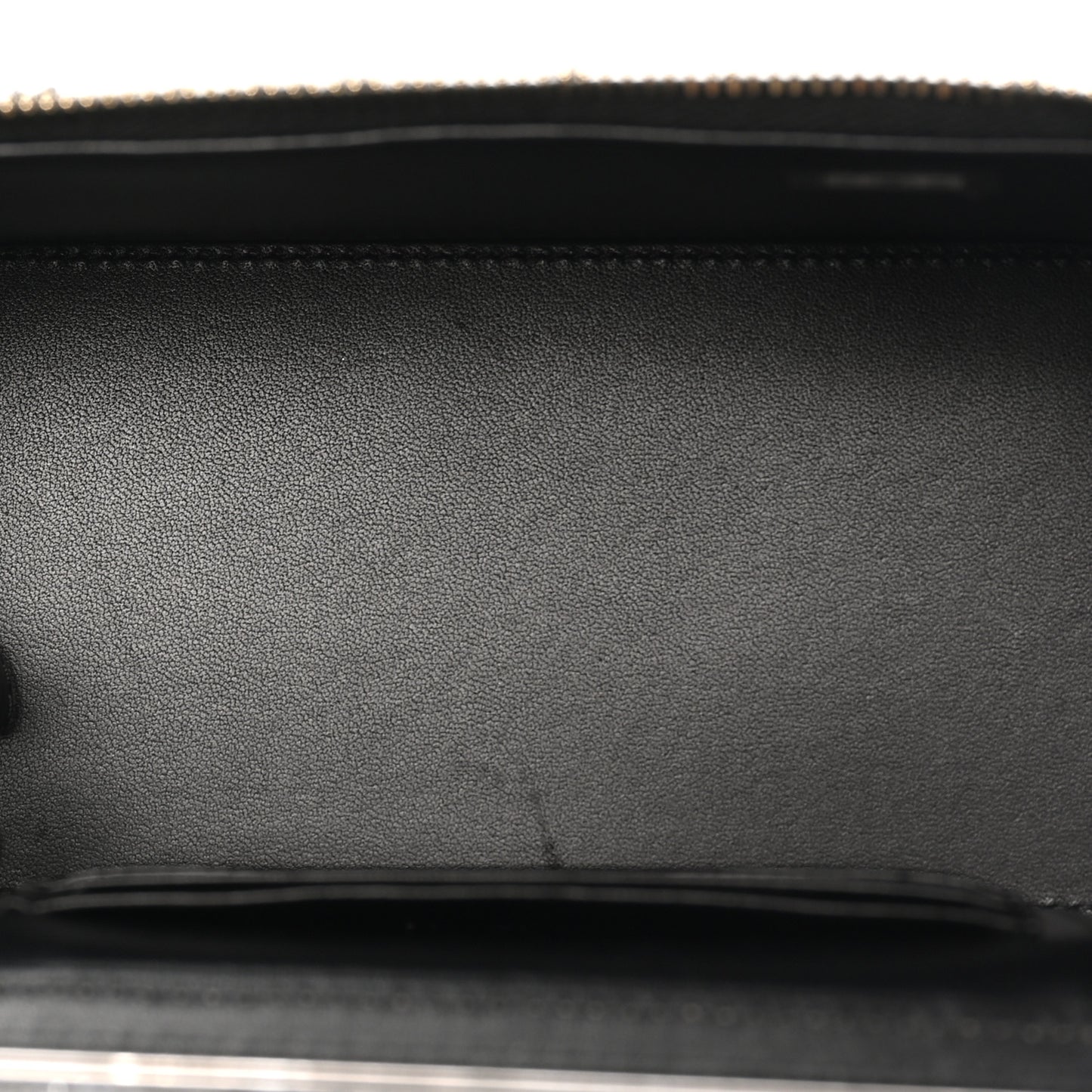 Tweed Pearl Crush Small Vanity Case With Chain Black White