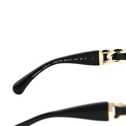 Chanel Acetate Chain Sunglasses 5465-Q Black 5 of 8