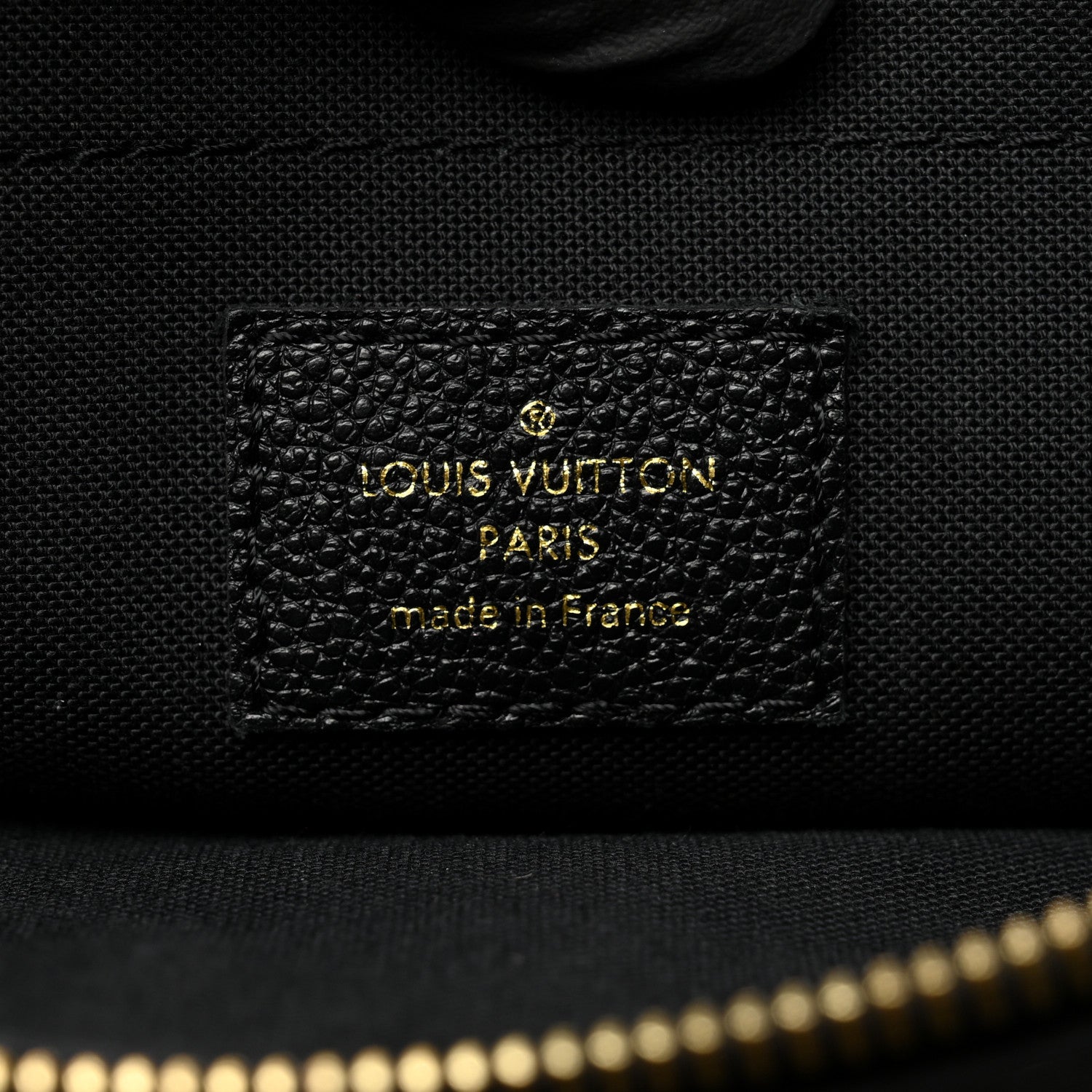 Louis Vuitton Empreinte Monogram Giant Daily Pouch Black Beige 5 of 10