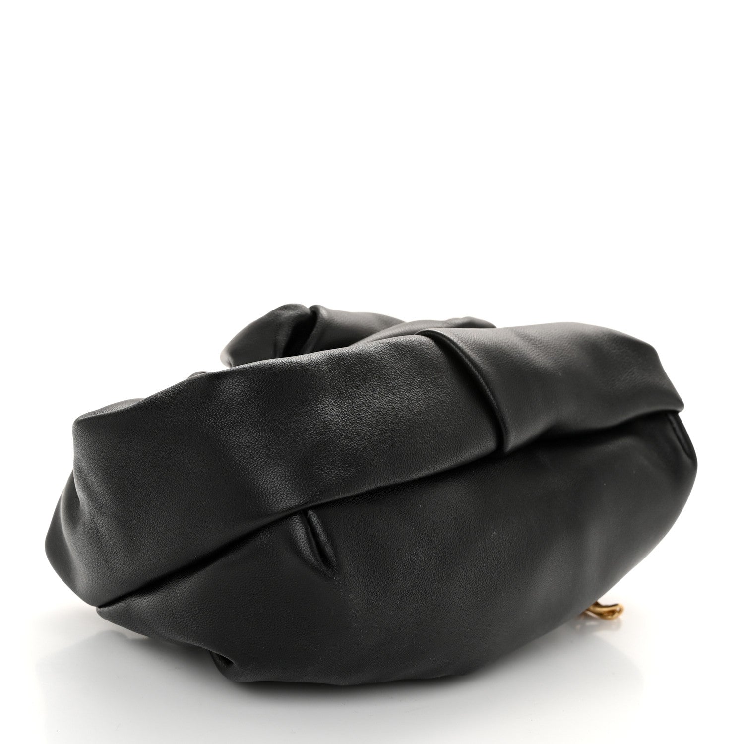 Burberry Smooth Calfskin Rose Clutch Black 4 of 10