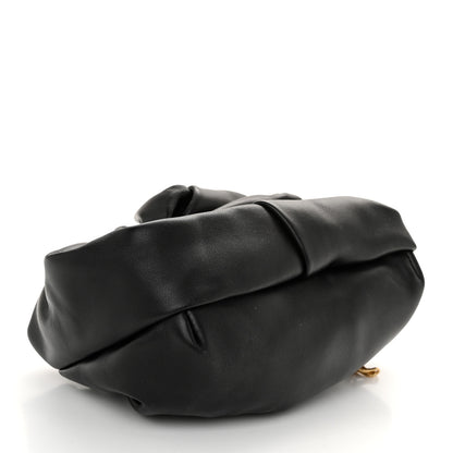 Burberry Smooth Calfskin Rose Clutch Black 4 of 10