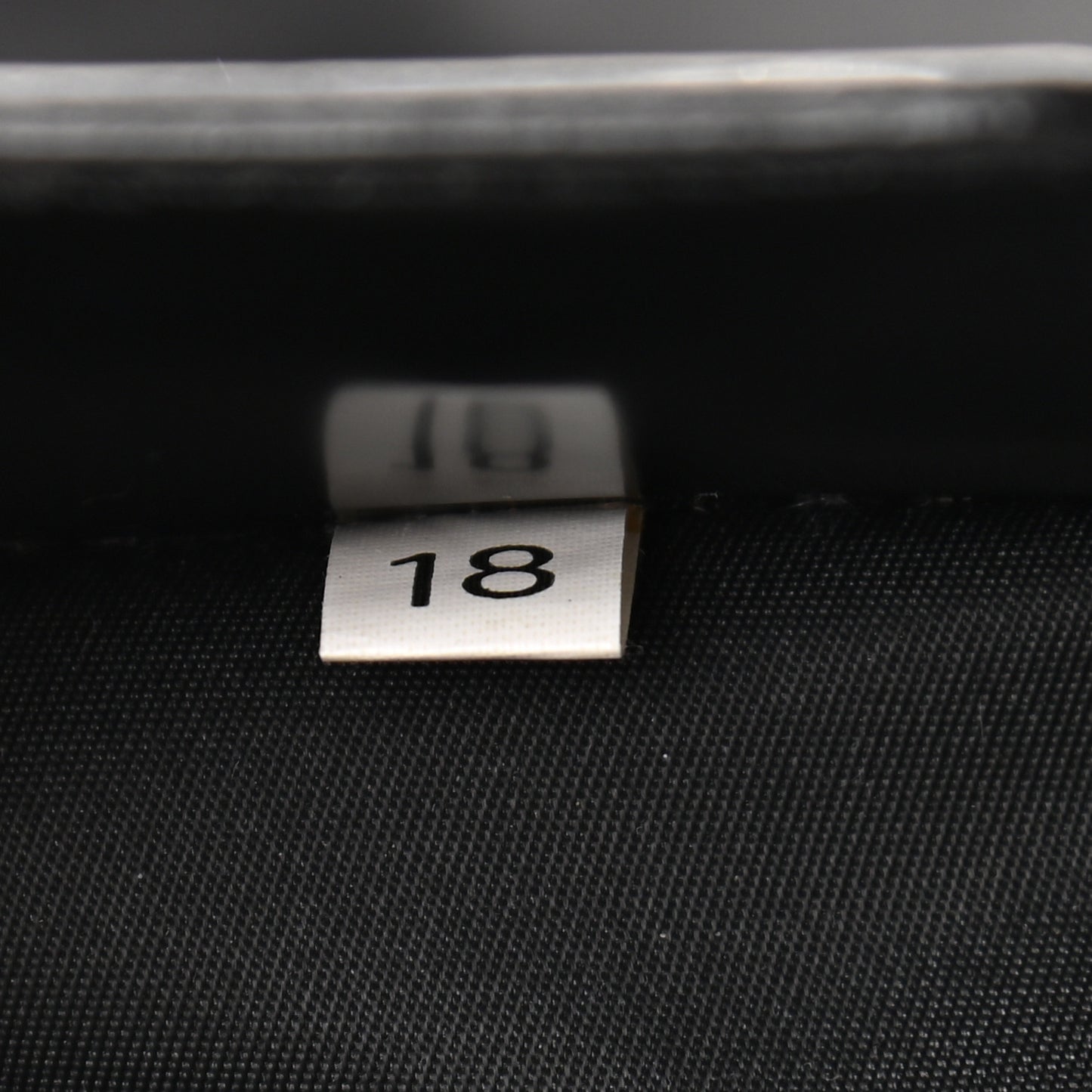 Nylon Vela Flat Messenger Bag Black