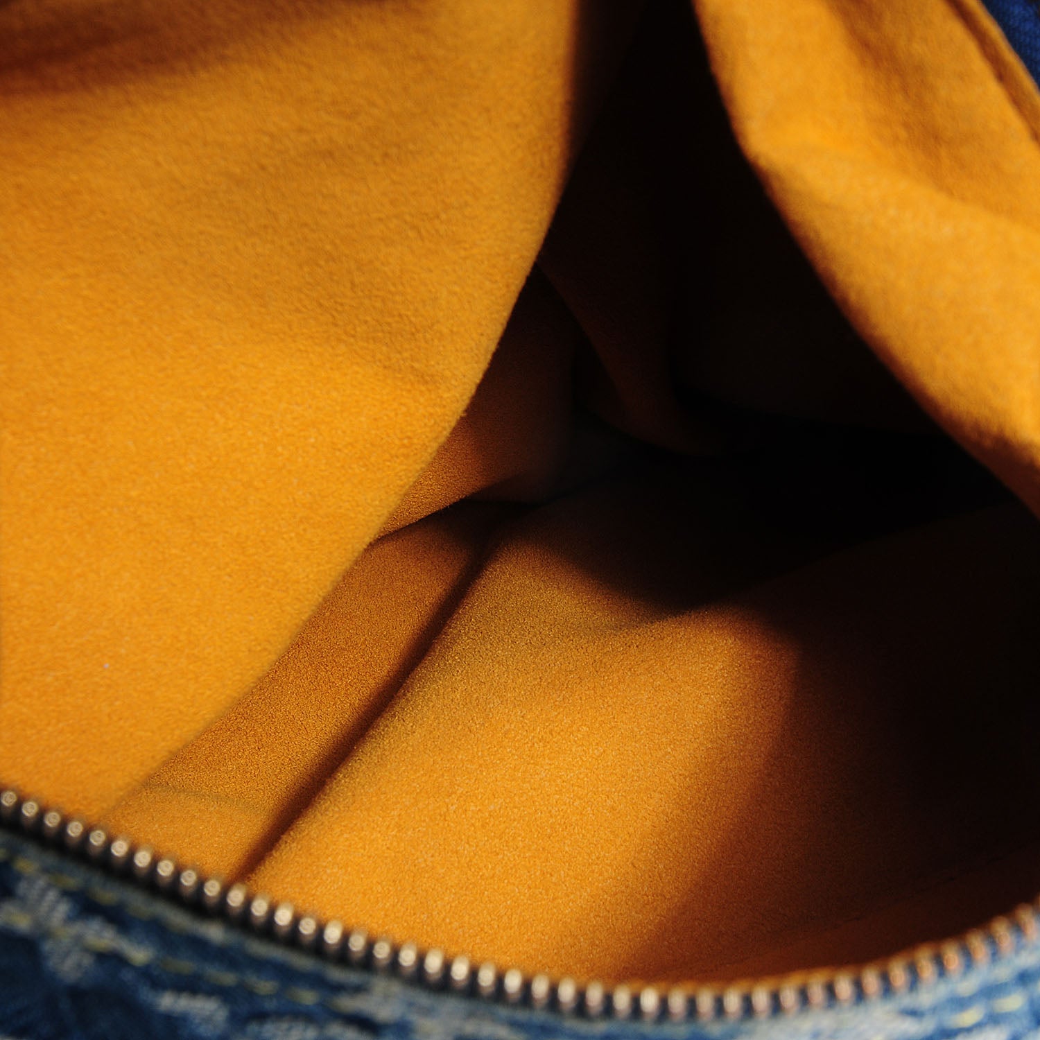 Louis Vuitton Denim Baggy GM Blue 5 of 9