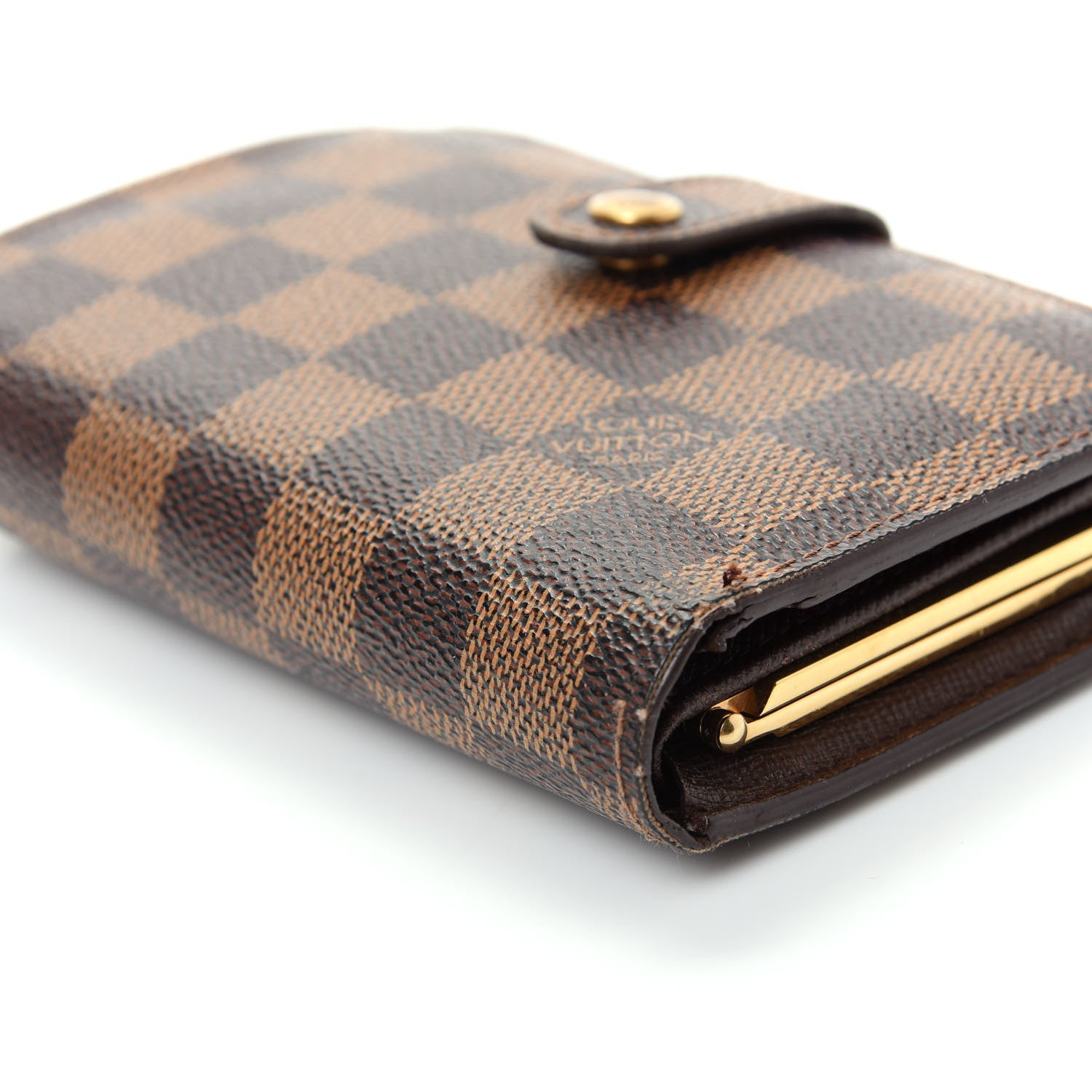 Louis Vuitton Damier Ebene French Purse Wallet 10 of 10