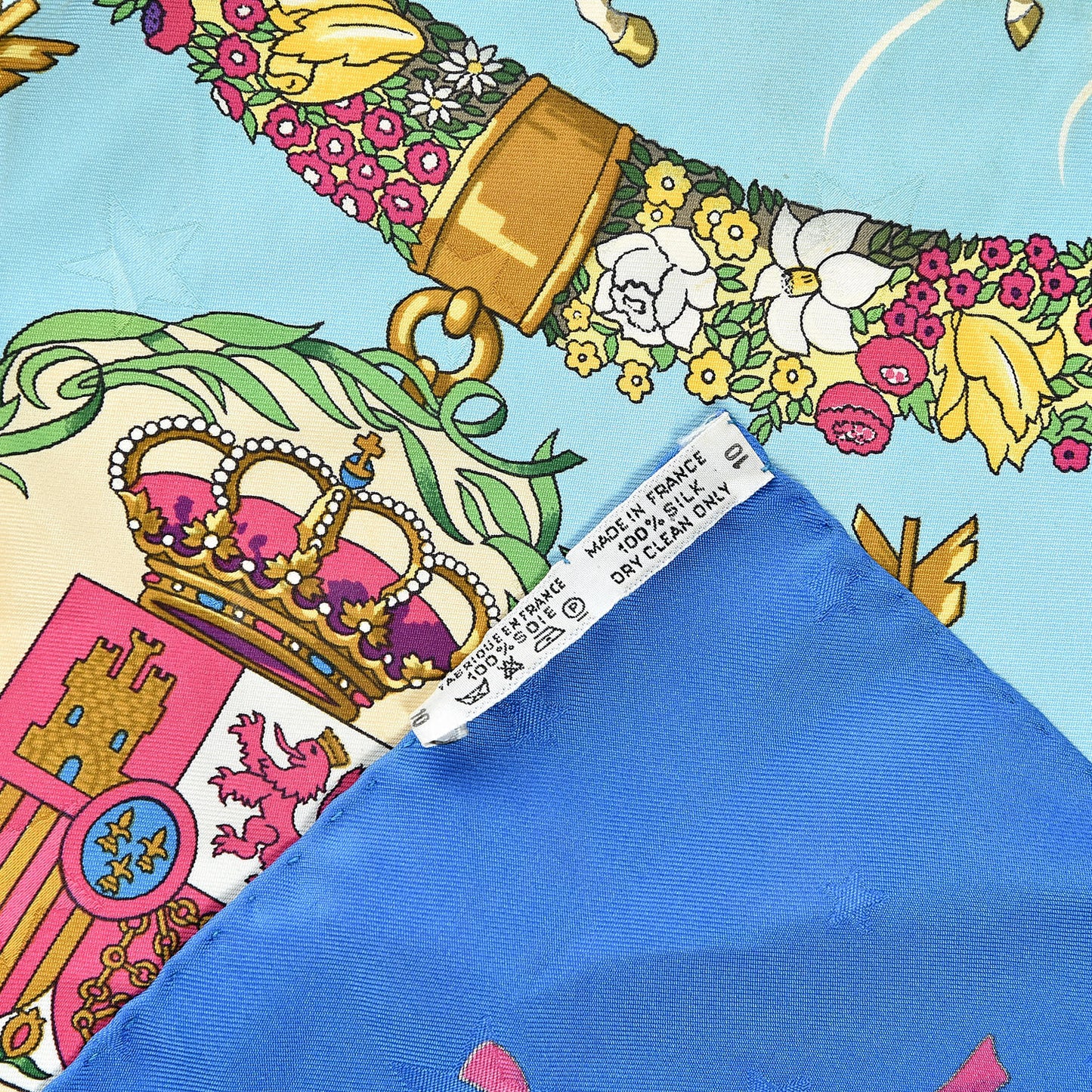 Silk Emblemes de L'Europe Scarf 90