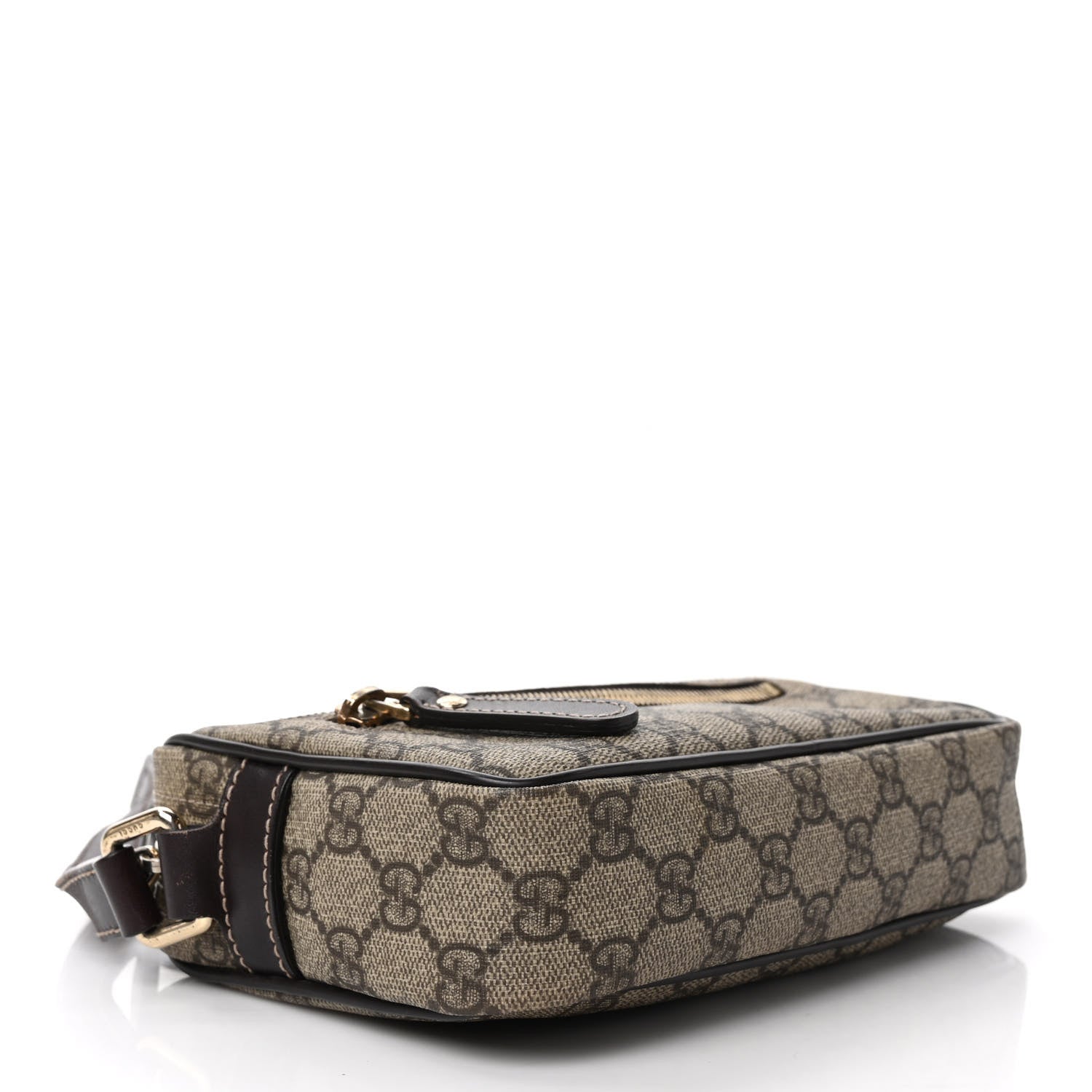Gucci GG Plus Monogram Small Shoulder Bag Dark Brown 4 of 9