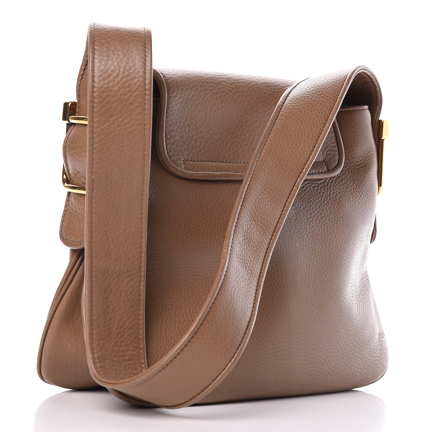 Gucci Cellarius Calfskin Medium 1973 Shoulder Bag Marron Glace 3 of 10