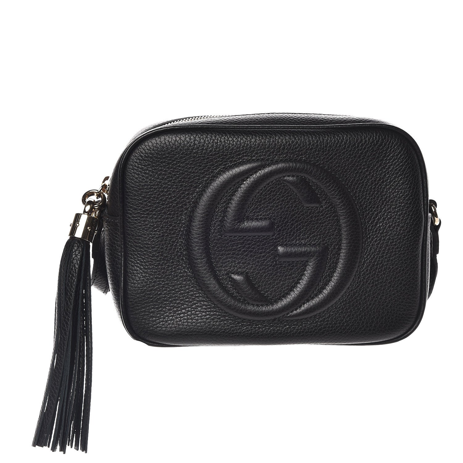 Gucci Pebbled Calfskin Small Soho Disco Bag Black 1 of 9