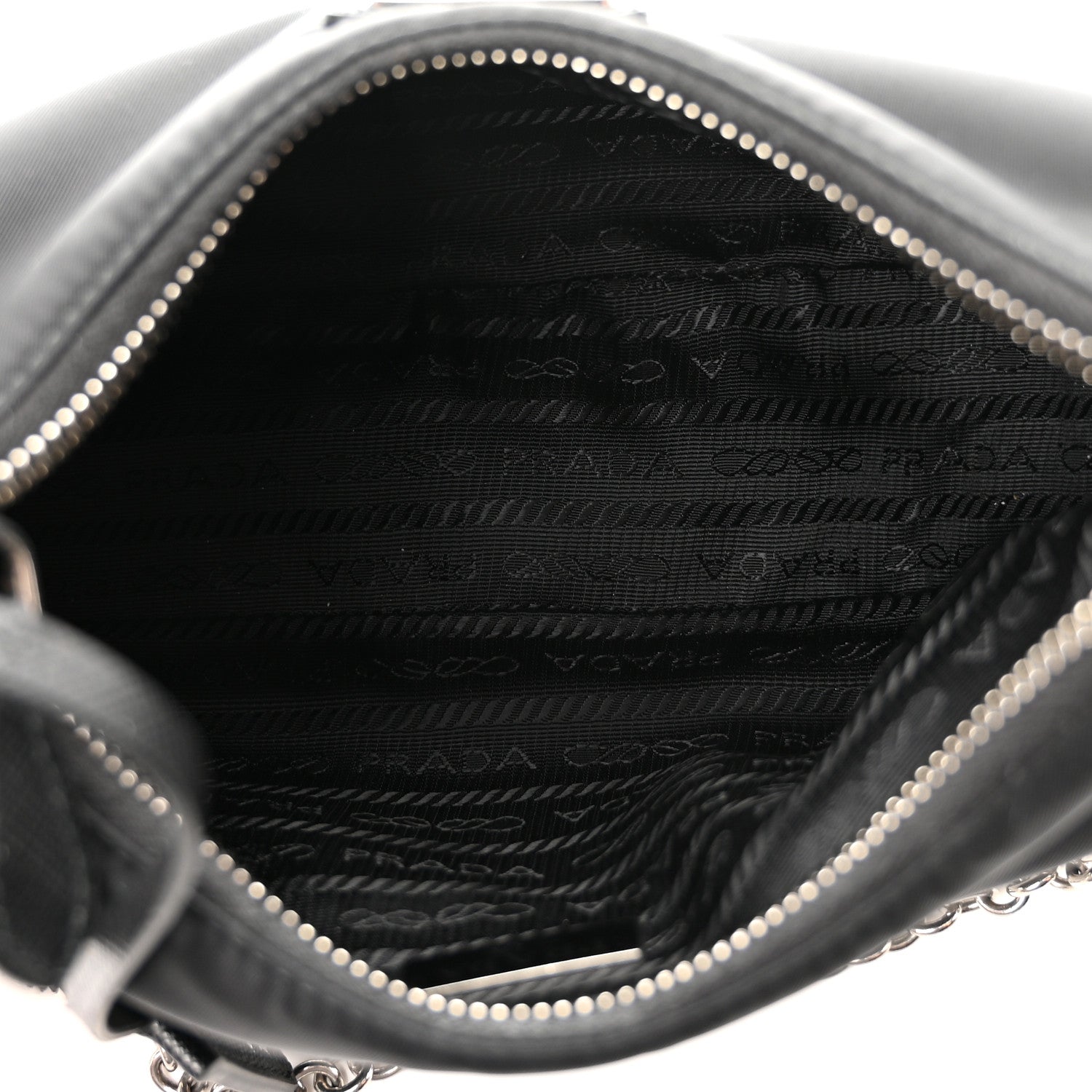 Prada Re-Nylon Saffiano Re-Edition 2005 Shoulder Bag Black 5 of 9