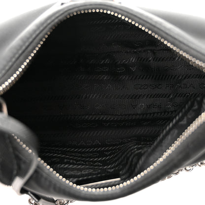 Prada Re-Nylon Saffiano Re-Edition 2005 Shoulder Bag Black 5 of 9
