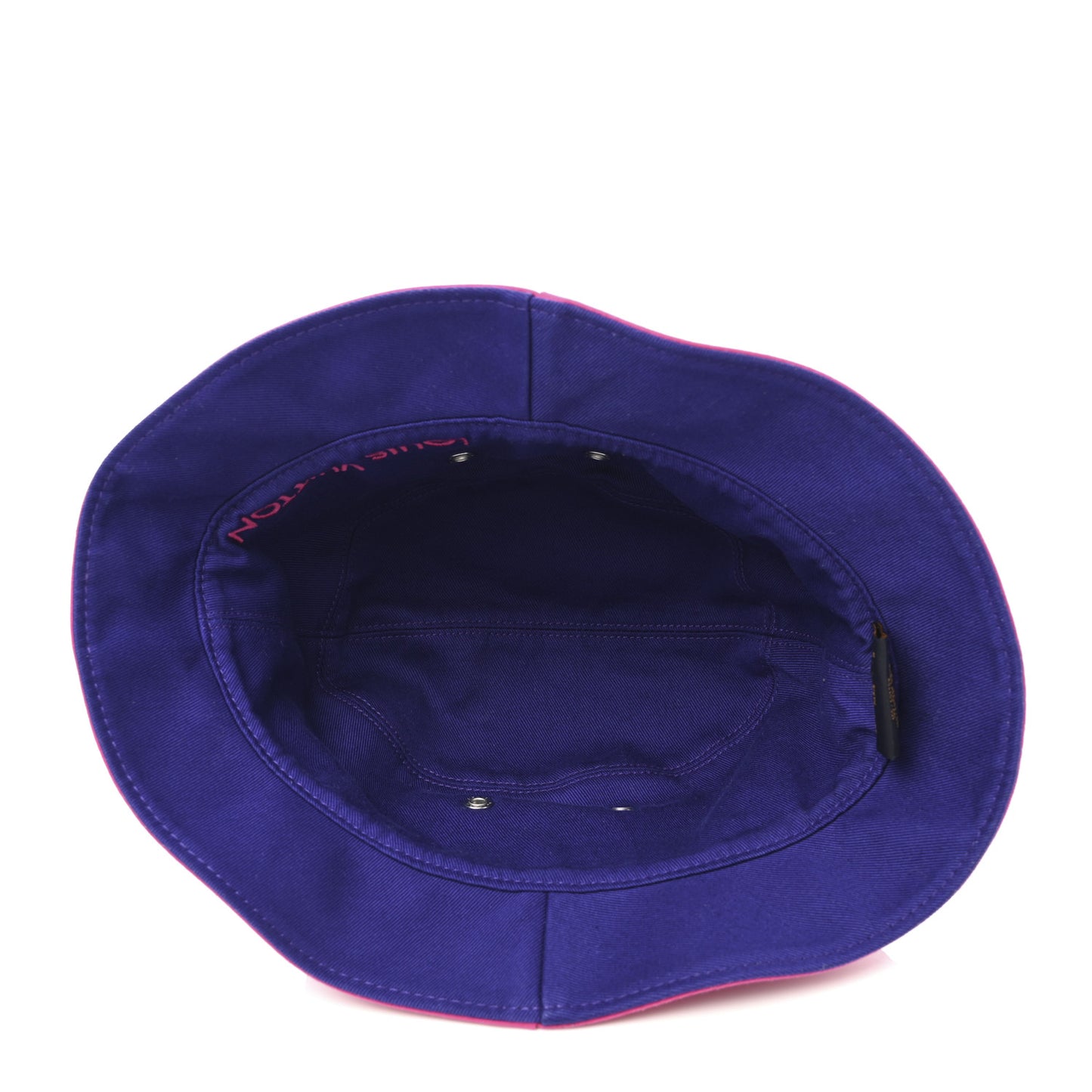 Monogram Illusion Reversible Bucket Hat M Pink Purple