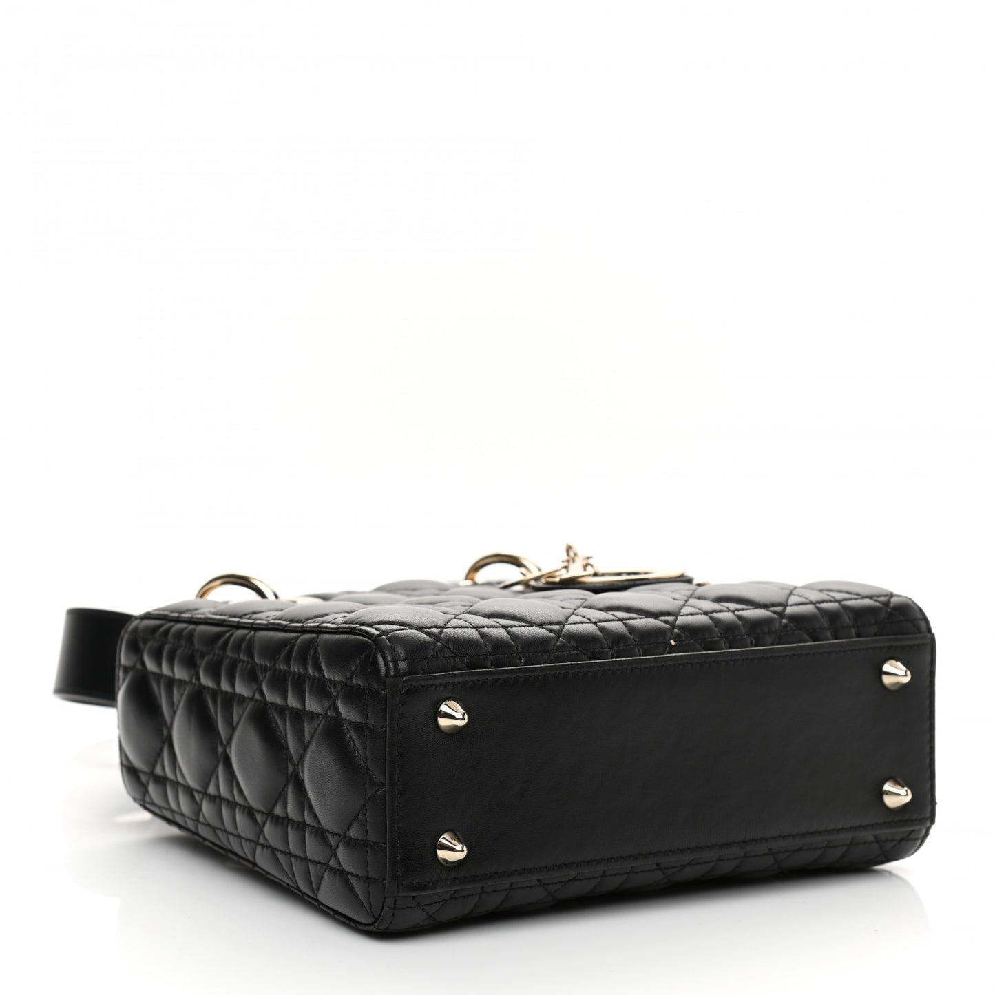 Lambskin Cannage Small My ABCDior Lady Dior Black