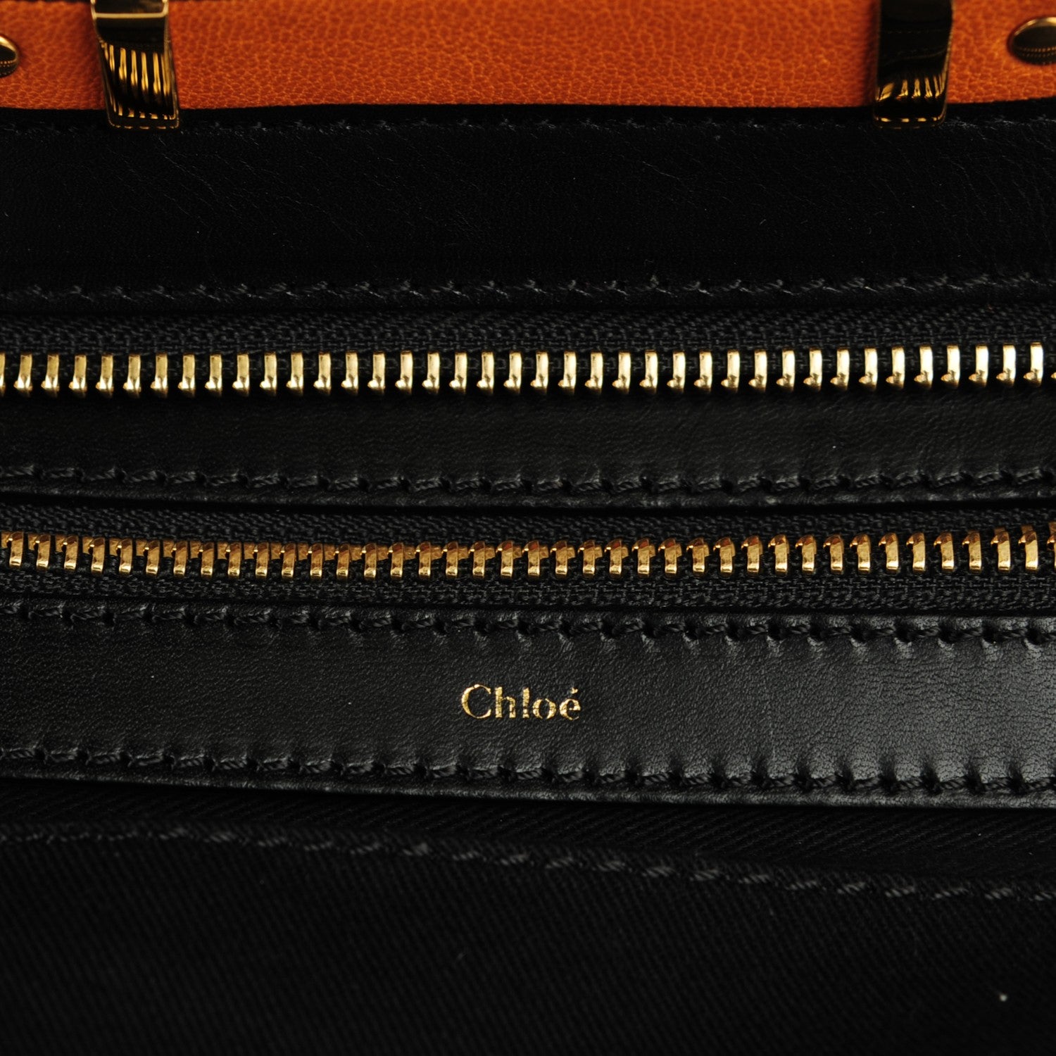 Chloe Calfskin Medium Alice Satchel Marron Glace 6 of 9