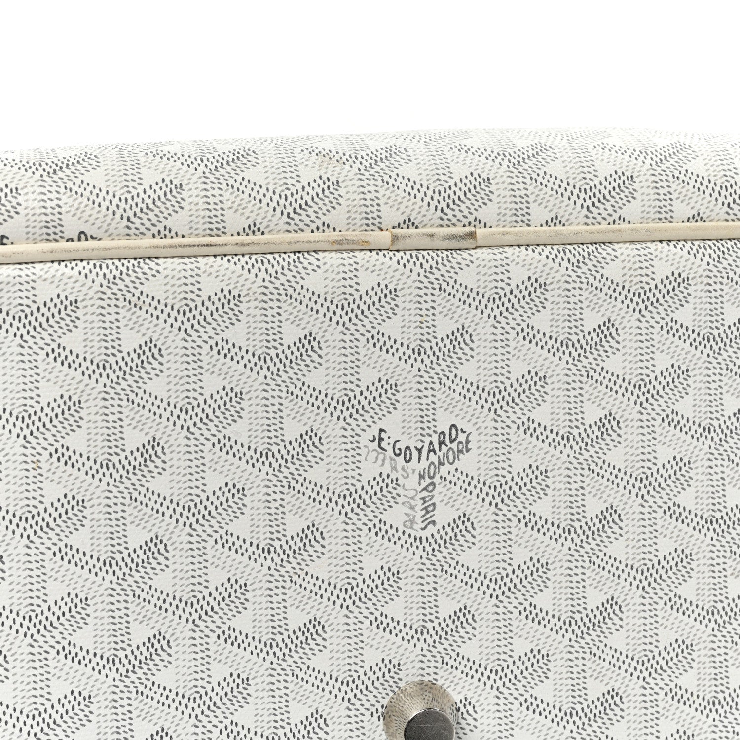 Goyard Goyardine Sac Hulot Pet Carrier PM White 12 of 13