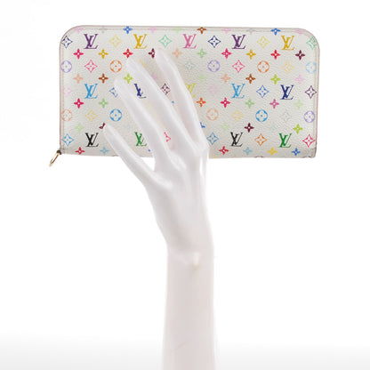 Louis Vuitton Monogram Multicolor Insolite Wallet White Anie 2 of 9