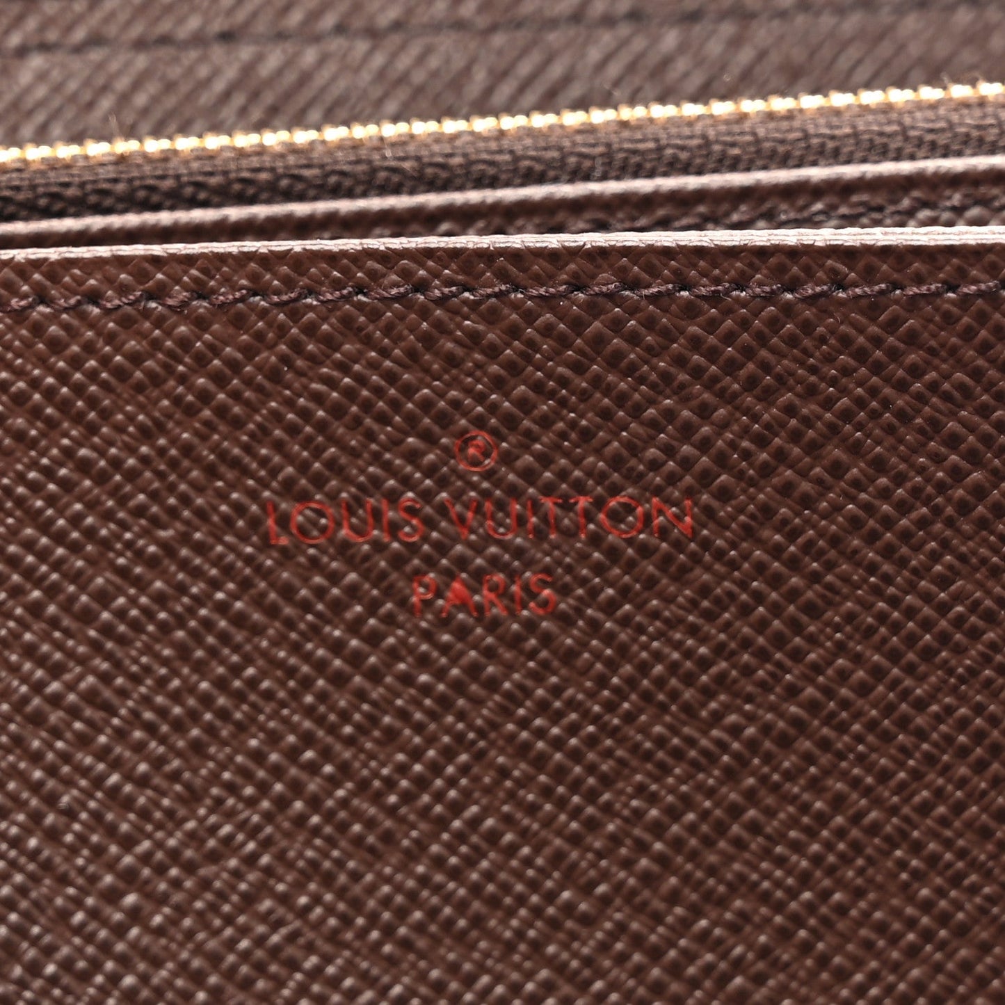 Damier Ebene Zippy Wallet