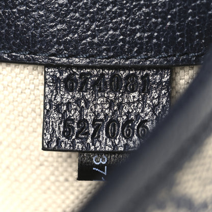 Gucci GG Supreme Monogram Web Small Ophidia Belt Bag 90 36 Beige Navy 7 of 10