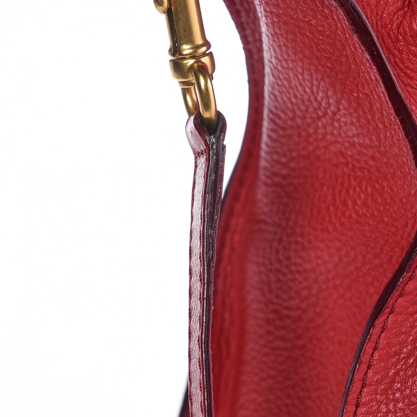Calfskin Medium Marcie Satchel Acerola