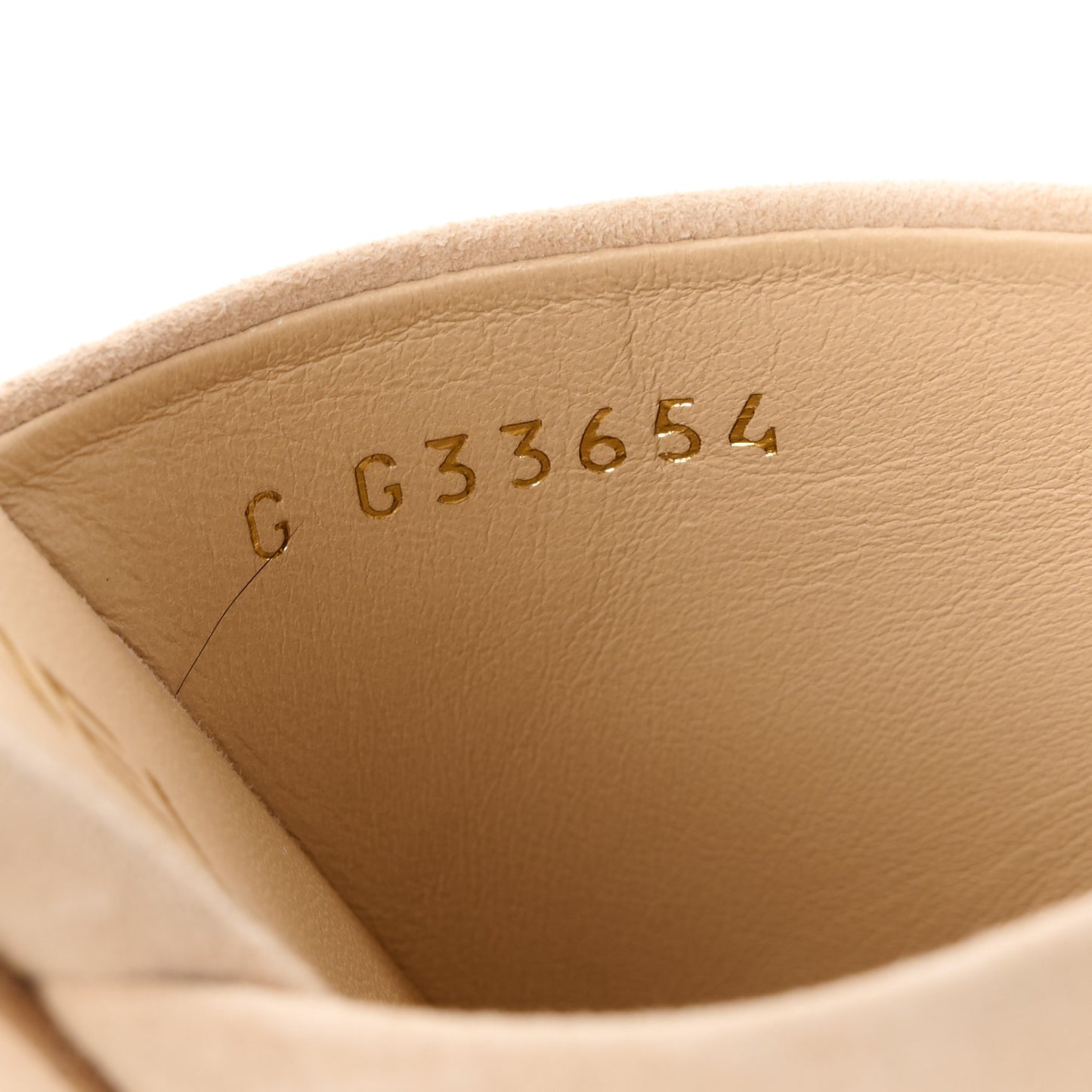Kid Suede Logo Mules 37 Beige