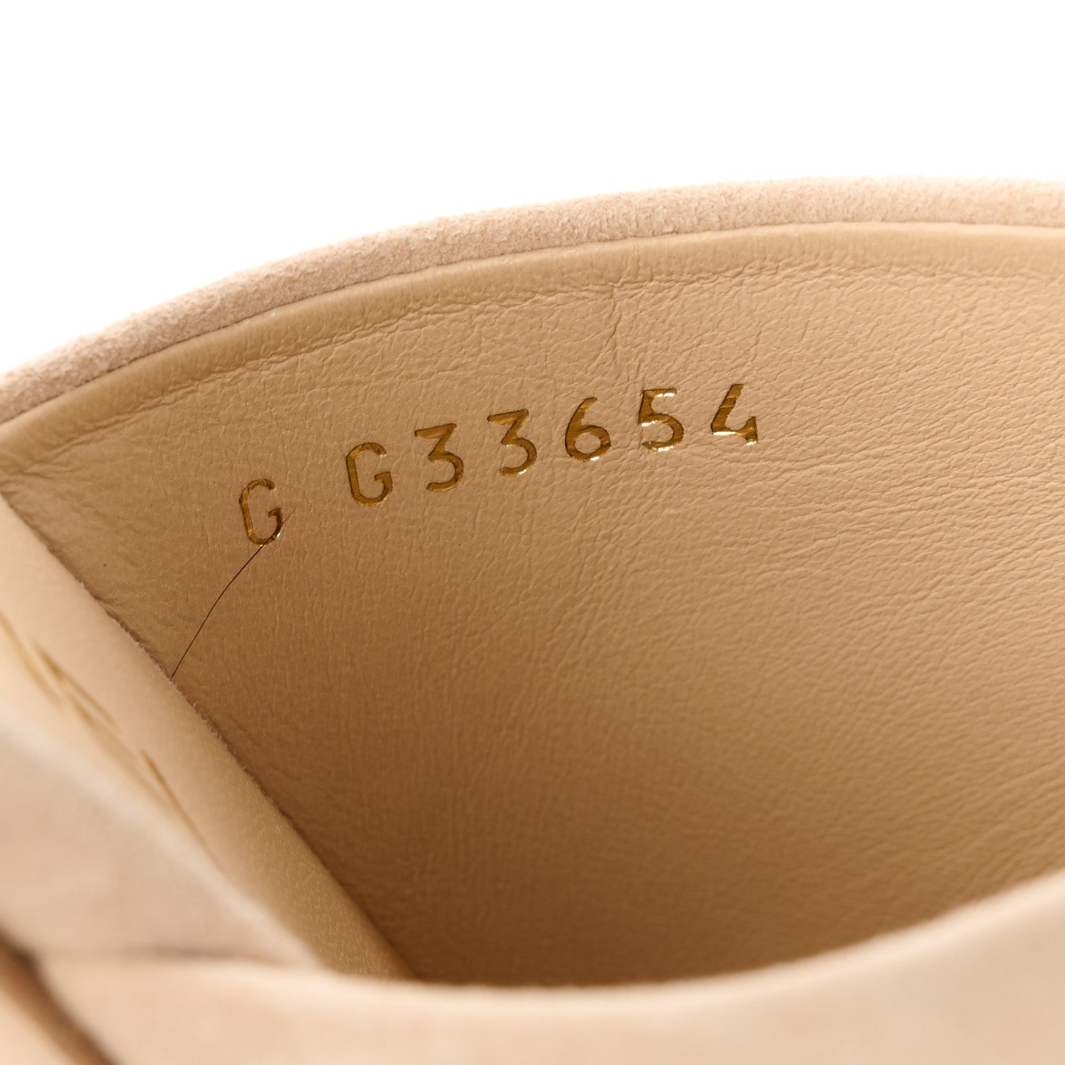Chanel Kid Suede Logo Mules 37 Beige 8 of 10