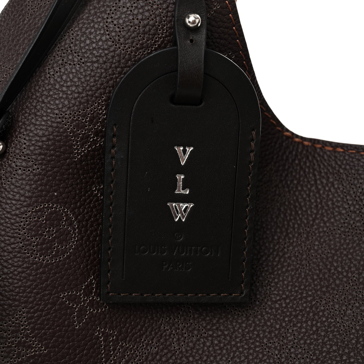 Louis Vuitton Mahina Carmel Hobo Chocolate 10 of 11
