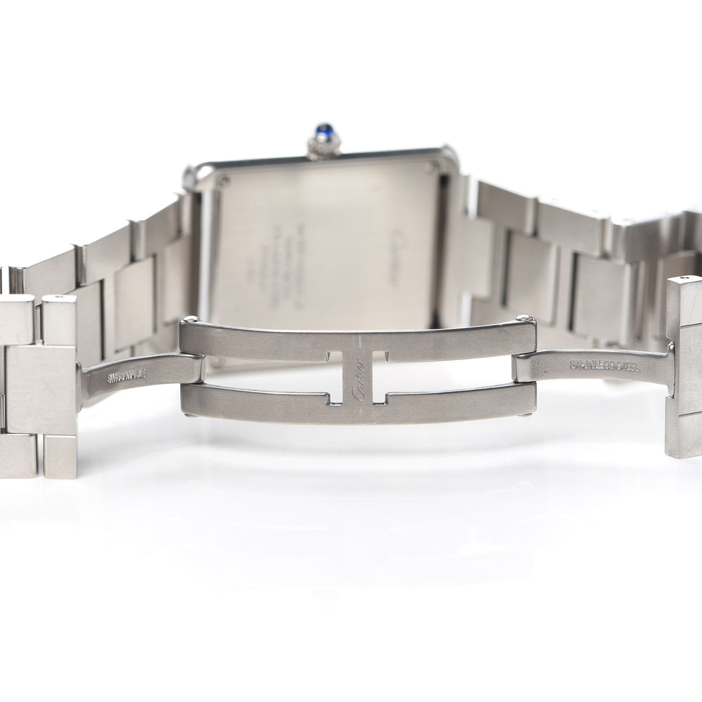 Stainless Steel 27mm Tank Solo Quartz Watch