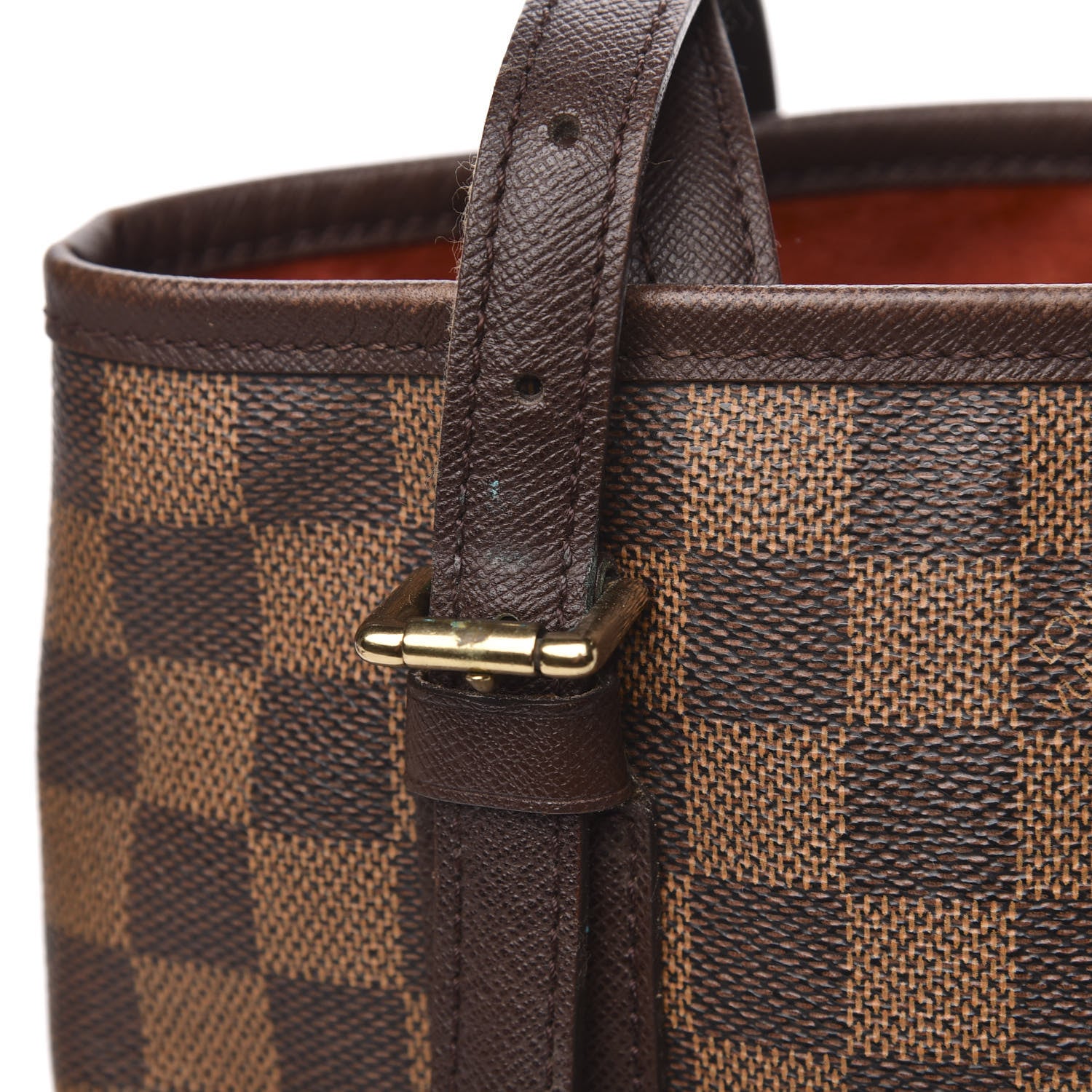 Louis Vuitton Damier Ebene Marais Bucket 23 7 of 13