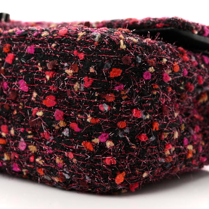 Chanel Tweed Quilted Medium Double Flap Multicolor 9 of 10
