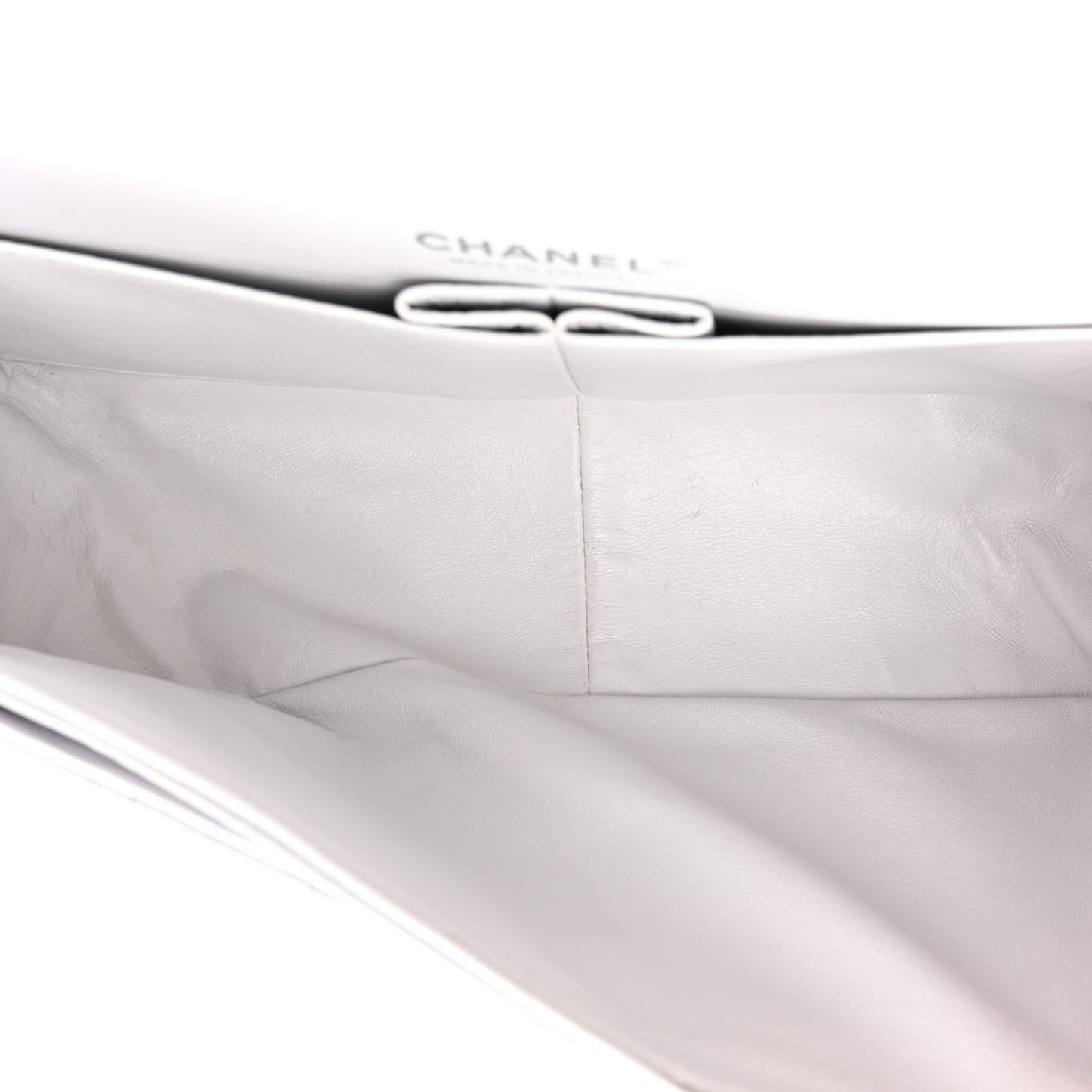 Aged Calfskin Quilted 2.55 Reissue 226 Flap White