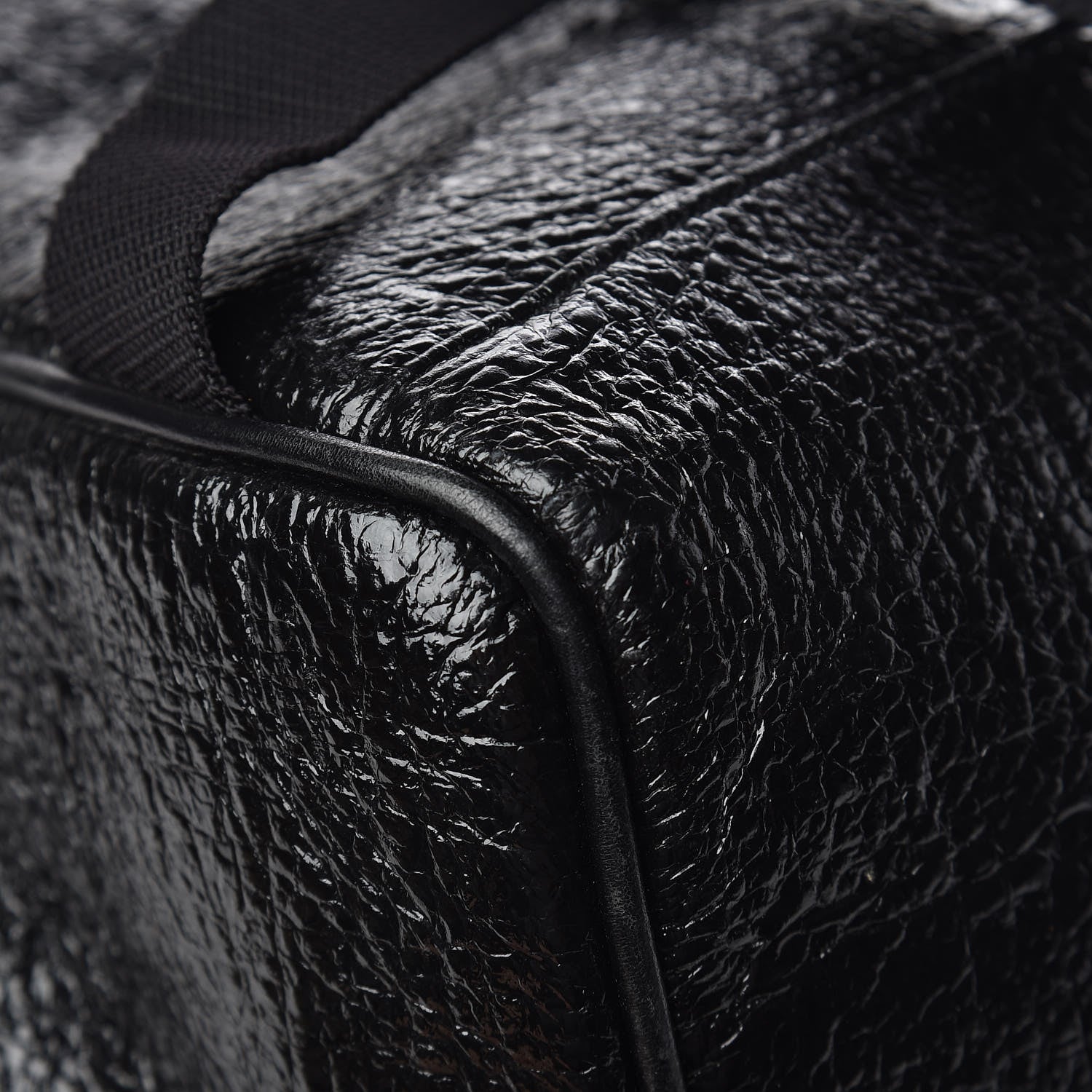 Saint Laurent Coated Canvas Hunting Backpack Black 18 of 20