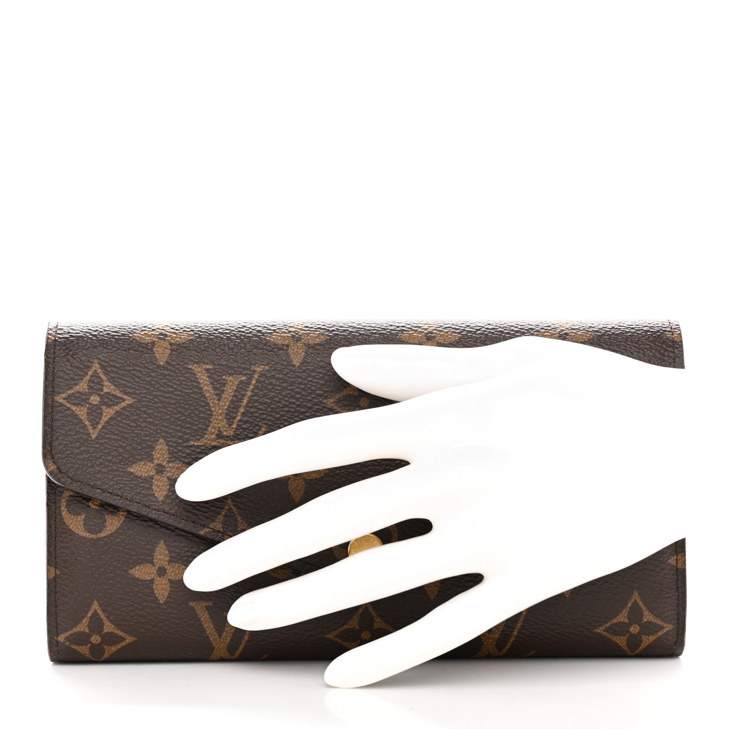 Louis Vuitton Monogram Sarah Wallet NM 2 of 14