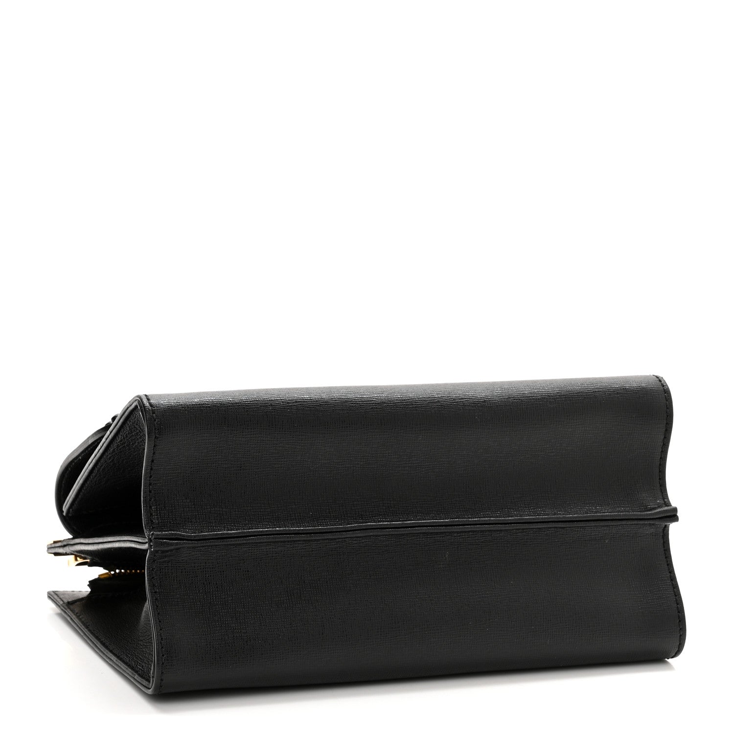 Fendi Vitello Elite Studded Monster Mini Demi Jour Shoulder Bag Black 4 of 10