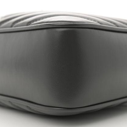 Saint Laurent Calfskin Matelasse Monogram Lou Camera Bag Storm 10 of 12