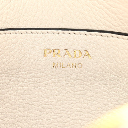 Prada Vitello Daino Camera Crossbody Bianco 6 of 12