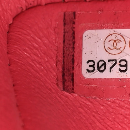 Chanel Aged Calfskin Quilted 2.55 Reissue Mini Flap Pink 7 of 10