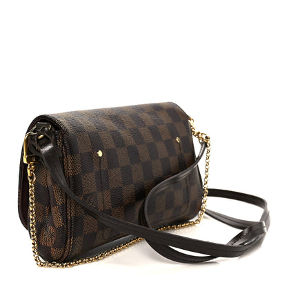Louis Vuitton Damier Ebene Favorite PM 3 of 11