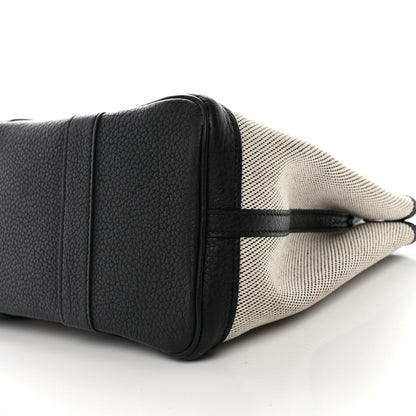 Hermes Toile Negonda Garden Party 30 TPM Black Ecru 12 of 12