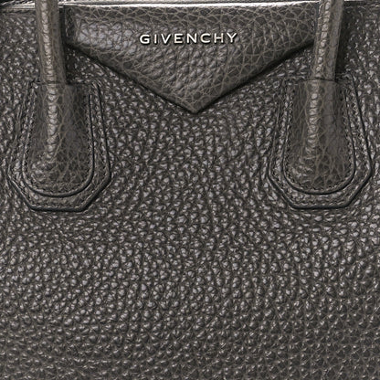 Givenchy Pebbled Calfskin Small Antigona Dark Grey 9 of 11