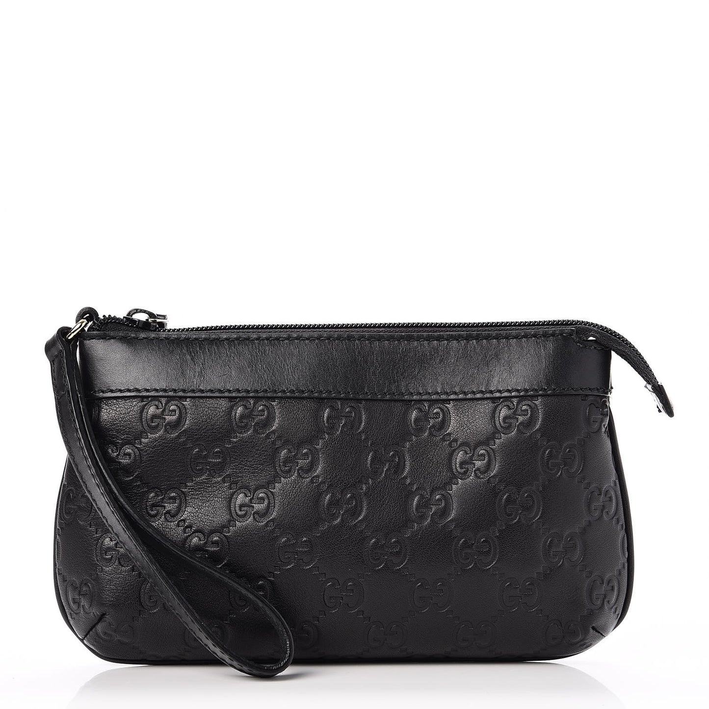 Guccissima Wristlet Black