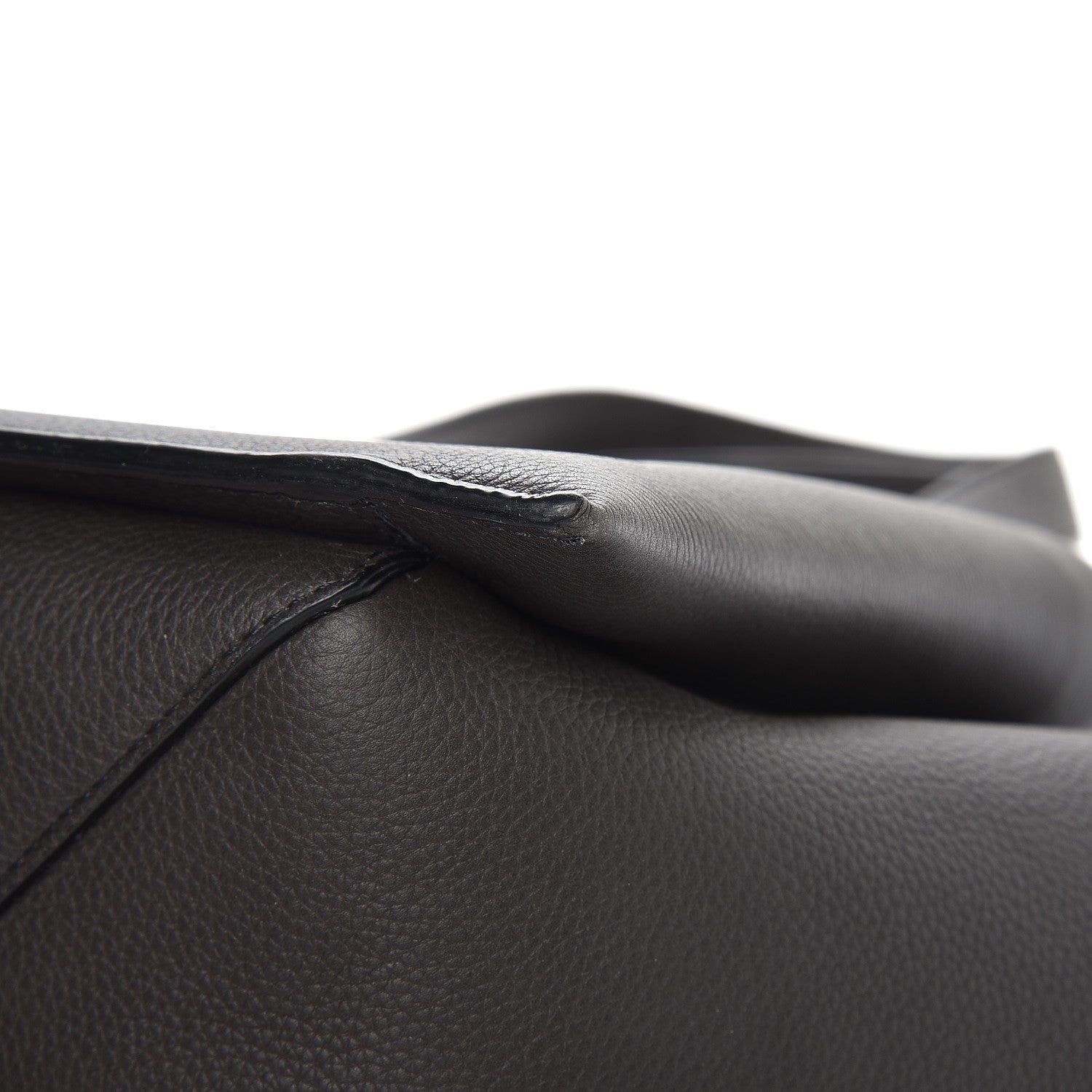 Celine Baby Grained Calfskin Small Tri-Fold Bag Anthracite 12 of 14