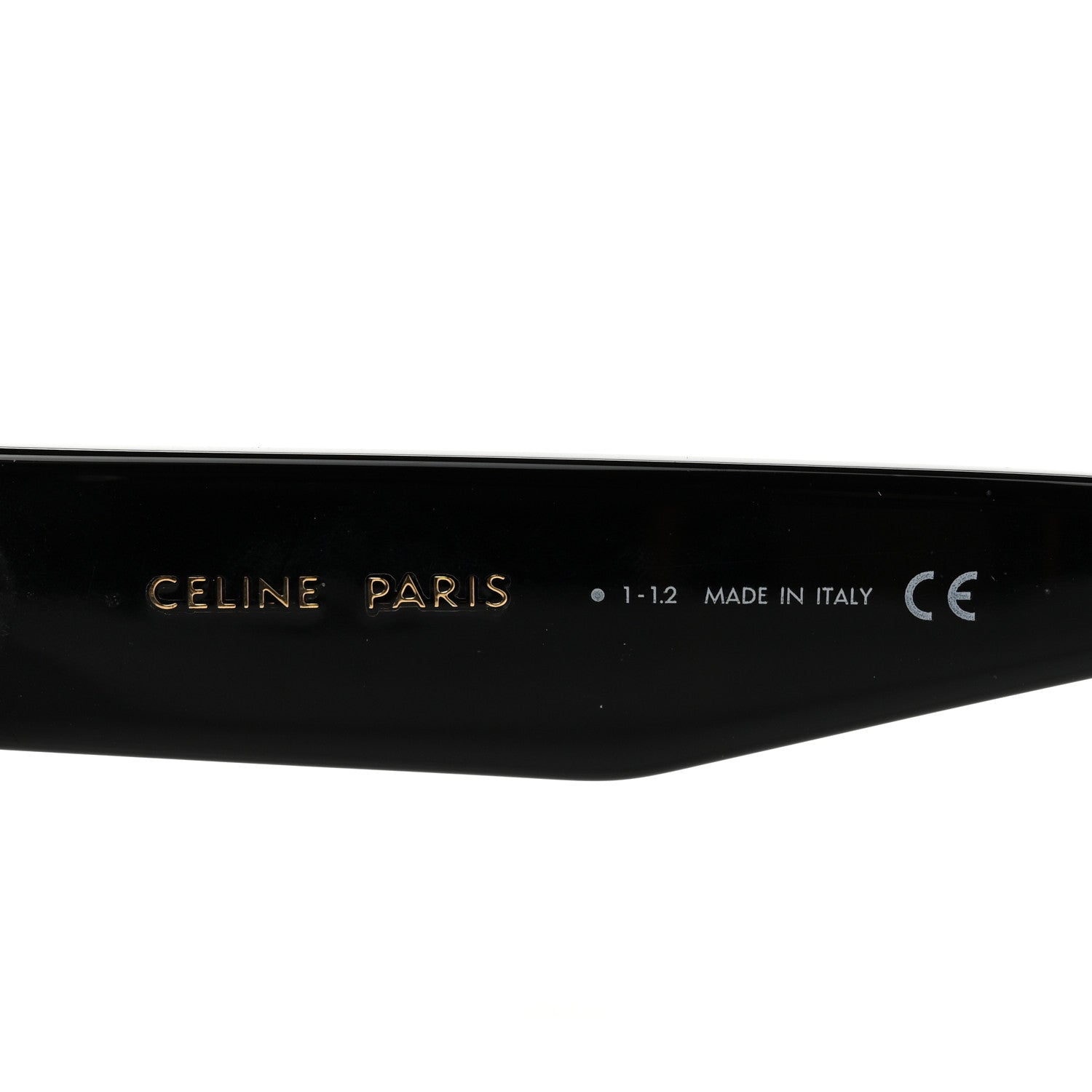 Celine Acetate Monochroms 02 Square Sunglasses CL40214U Black 6 of 7