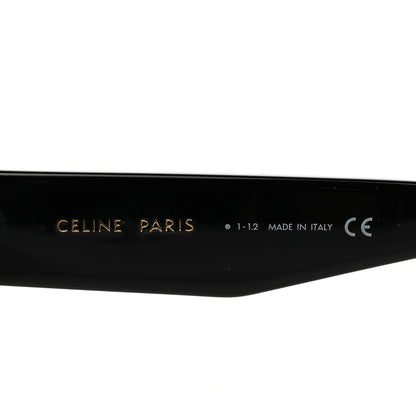 Celine Acetate Monochroms 02 Square Sunglasses CL40214U Black 6 of 7