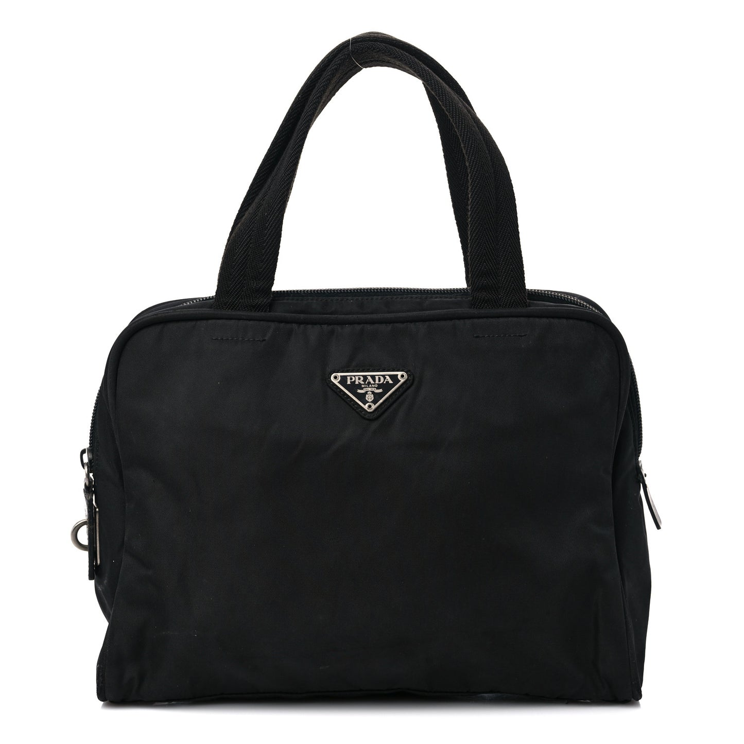 Tessuto Nylon Sport Bag Black